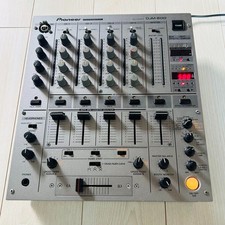 Pioneer DJ DJM-600 Silver 4-Channel DJ Mixer with Built-in Effects Tested Used
