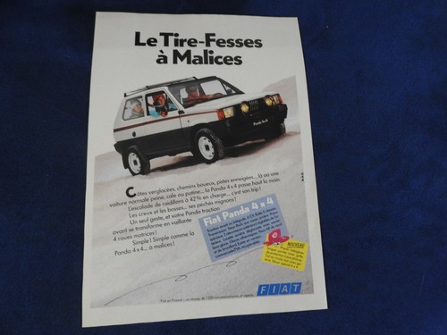 Publicité automobile fiat - publicité,