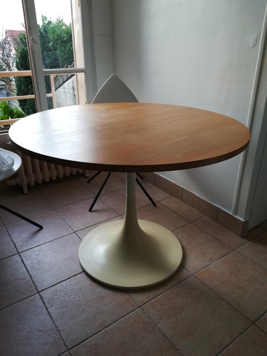 Table ronde pied tulipe 5 - tulipe, 4/5