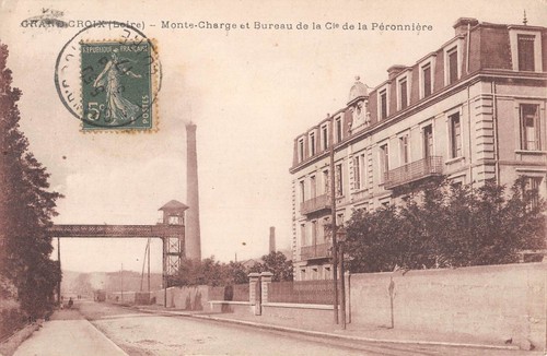 Cpa grand croix monte - 42,