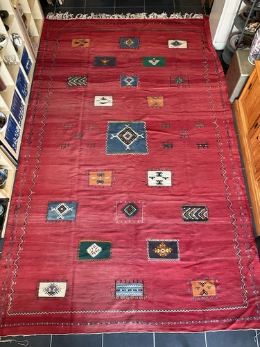 Grand tapis kilim - 10m2, laine