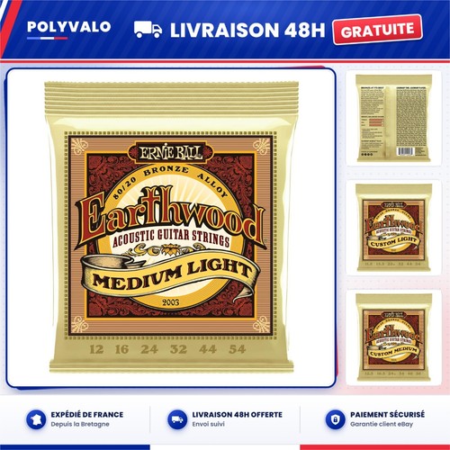 Ernie ball earthwood cordes - ernie,