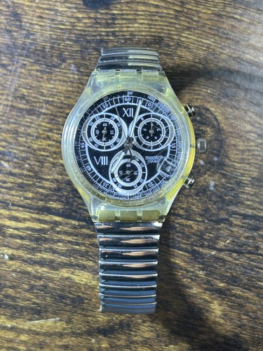 1995 swatch chrono shiny start - swatch,