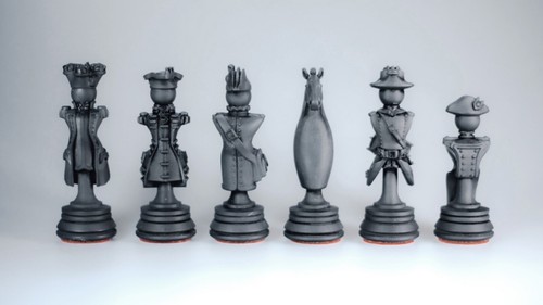 Pièces échecs - 32, d'échecs