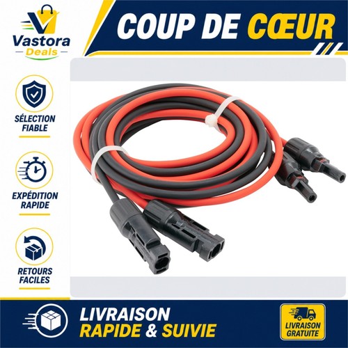 Rallonge solaire 4mm - solaire, 4mm²