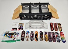 Tech Deck Finger Board Lot + Park Pieces (Skate Board Toys)