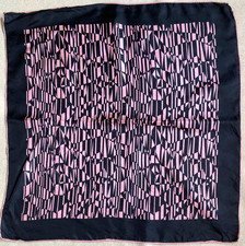 Foulard en soie 70 cm x 70 cm vintage scarf 041125