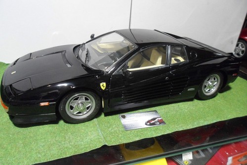 Ferrari testarossa noire - ferrari,