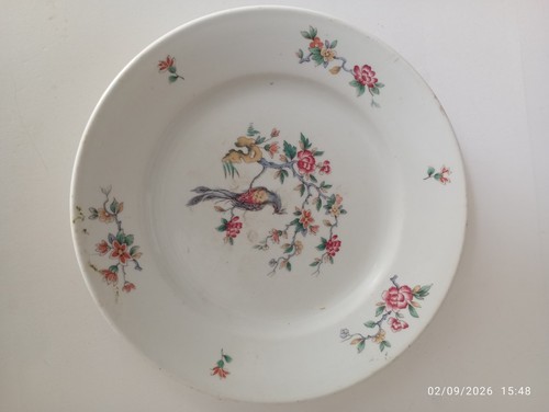Assiette porcelaine blanche - en,