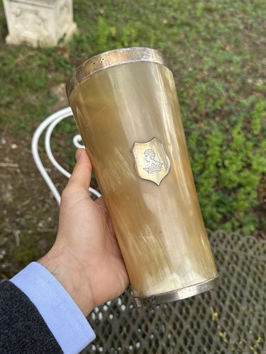 Grande timbale monture argent - timbale,