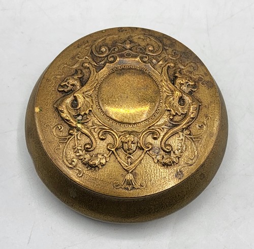Petite boîte ronde poudrier
