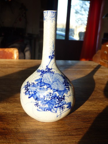 Ancien vase forme oignon - vase,