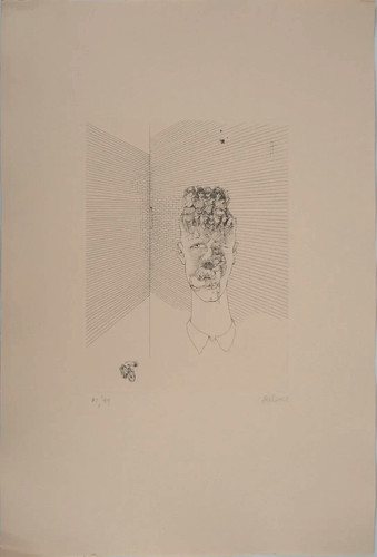 Hans bellmer les yeux - yeux, bleus