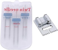 1 lot d'aiguilles doubles