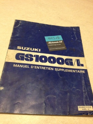 Suzuki gs1000g gs1000gl 1980 - gs1000g,