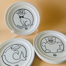 6 assiettes à dessert