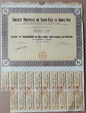 NOUVELLE SOCIETE DE SAINT-ELIE ET ADIEU-VAT.