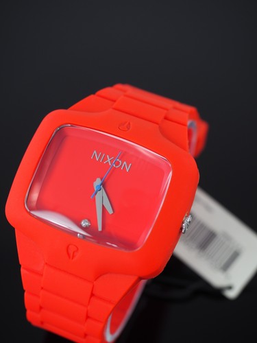 Nixon the rubber player - player, watch