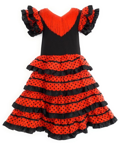 Flamenco robe pour fille 10 - flamenco,