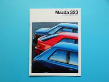 Brochure / Catalogue / Booklet - Mazda 323 (BG) - LX, GLX, GT, GLX 4WD - 09/90
