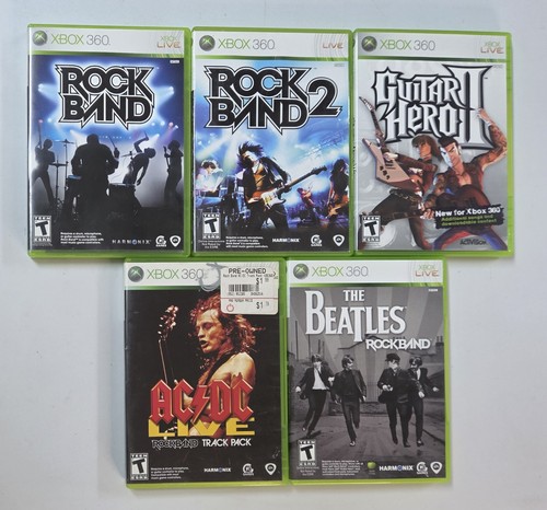 Xbox360 rock band - xbox360, hero