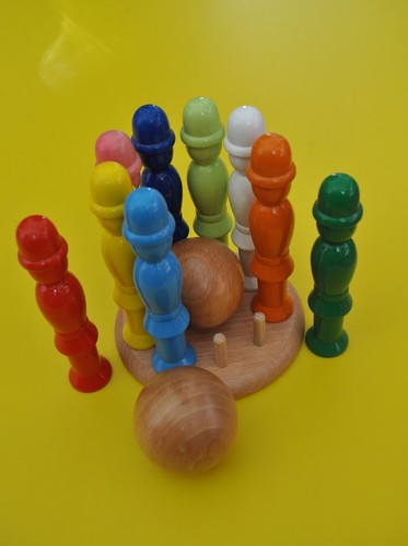 Quilles bois enfant - , plein