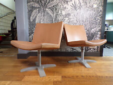 PAIRE FAUTEUIL CUIR PIVOTANT  Select Largo-HARRI KORHONEN-INNO-DESIGN 2000