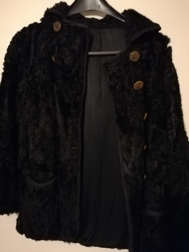 Veste blouson fourure astracan - blouson,