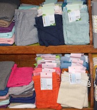 Lot de gants de toilettes 100%