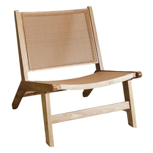 Fauteuil bois bali 72cm - en,