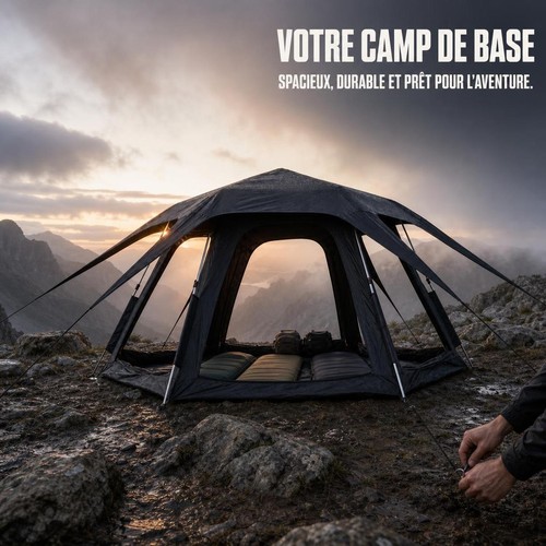 Tente camping familiale 4 - de,