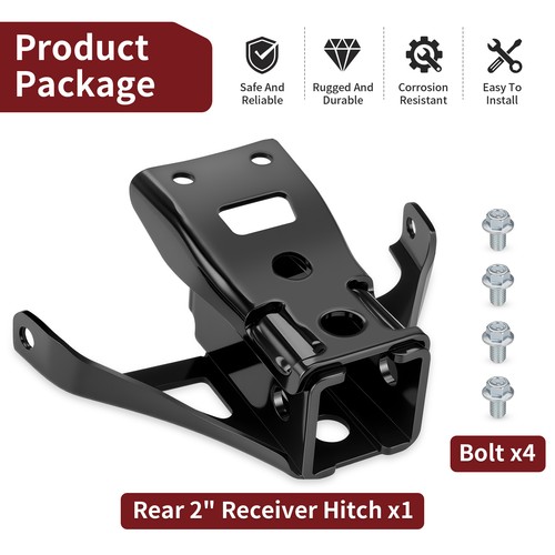 Rear receiver hitch for - rear,