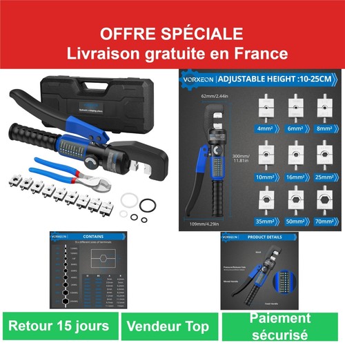 Pince sertir hydraulique - à,