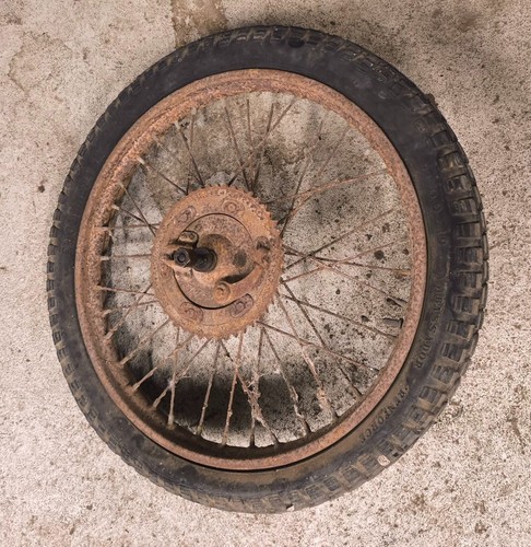 Roue arriere motobecane - motobecane, 125