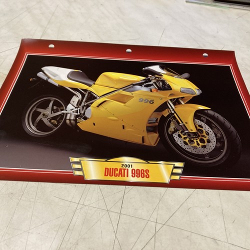 Ducati 996 2001 - 996, fiche