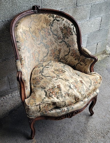 Authentique fauteuil bergère