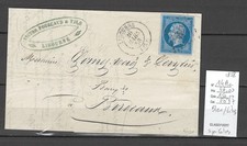 France - Lettre Libourne pour