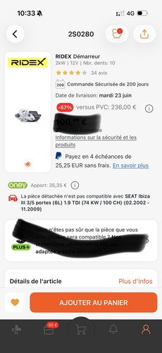 Démarreur audi - démarreur,