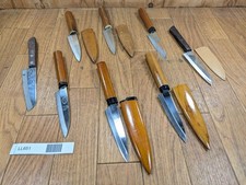 Lot Endommagé De Couteaux De Cuisine Japonais Chef Petty Du Japon LL651