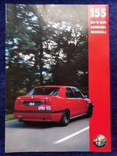 Alfa Romeo 155 special model DTM brochure 9.1993