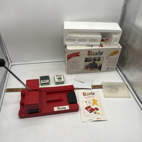 Sizzix die cutting machine - sizzix,