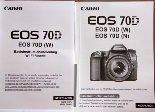 Canon eos 70d nederlands - canon,