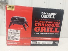 Backyard Grill 18" Portable Propane Gas Stainless Steel Barbecue RV Camping Home