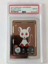 Reliable Rat VeeFriends Compete Collect Series 2 Rare /500 PSA 8 NM/MINT