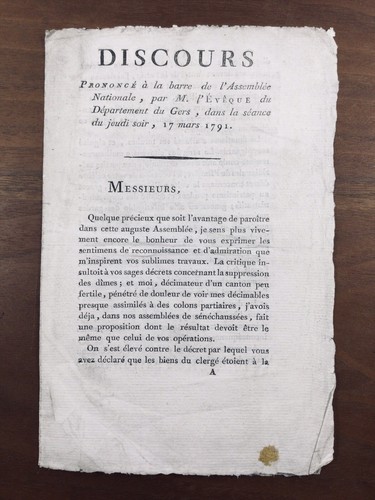 Gers pendant révolution - le, la