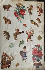 CHROMOS GAUFFRES  XIX éme