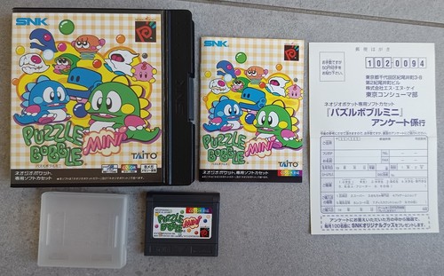 Puzzle bobble mini neo geo - bobble,
