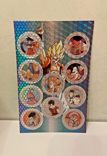 Plaque vintage blue - manga, dbz