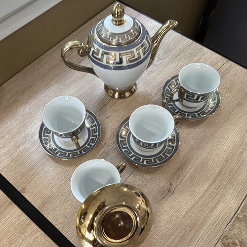Théière porcelaine décor - porcelaine,