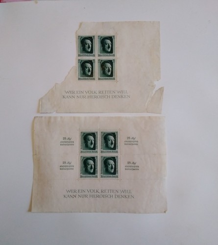 Timbre allemand bloc - timbre,